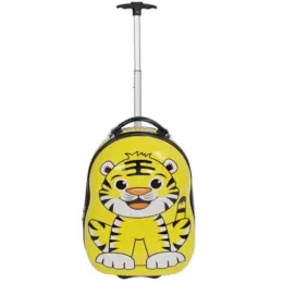Kids Luggage Bag Tiger Front